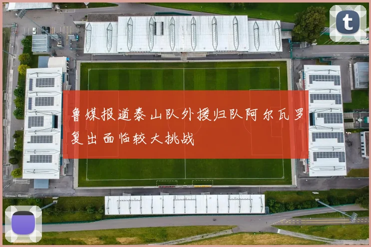 鲁媒报道泰山队外援归队阿尔瓦罗复出面临较大挑战
